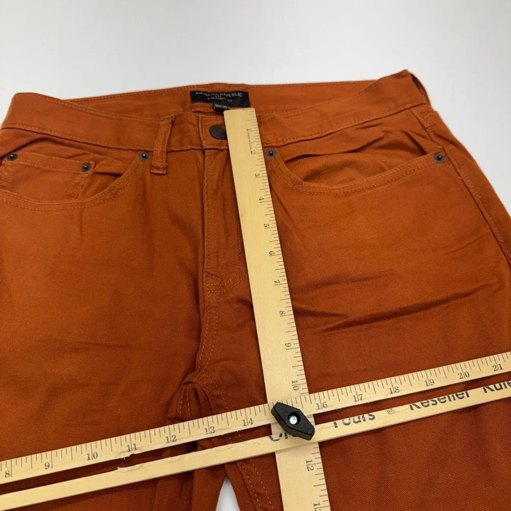Banana Republic Pants Mens 30x30 Orange Straight Fit Earthy‎ Workwear Gorpcore